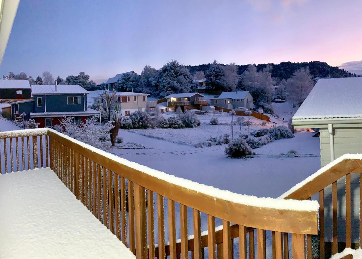 Turoa Lookout - Ohakune Holiday Home Exterior foto